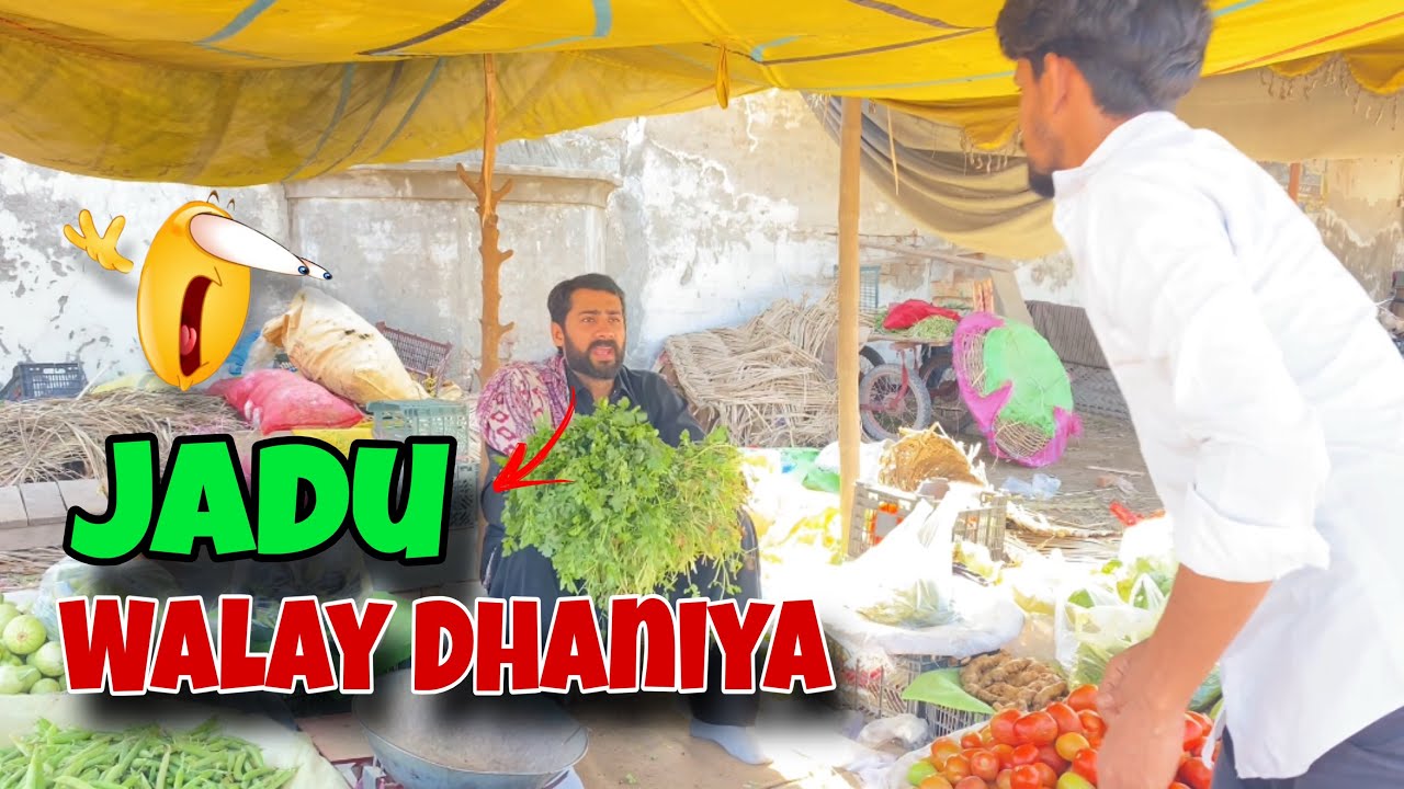 Jadu walay Dhaniya 🤣😂 || FARHANTEAM4 