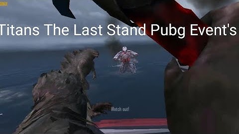 Titans The Last Stand Pubg Event