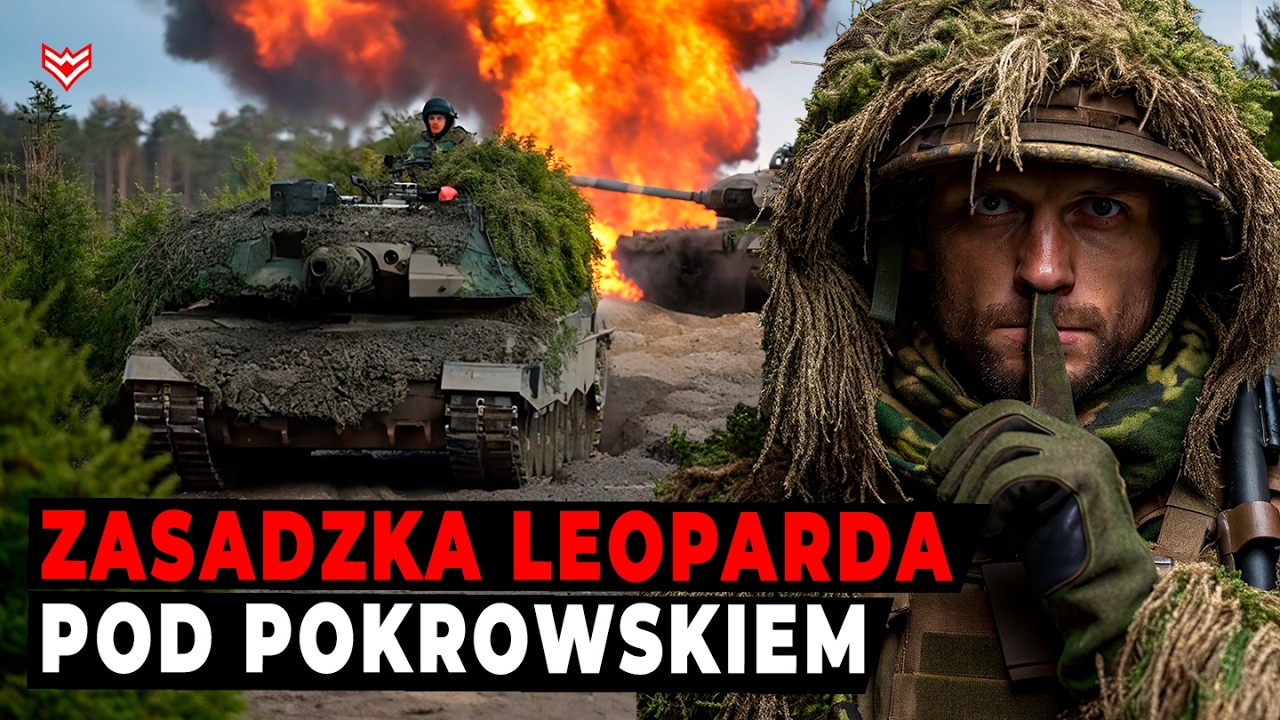 Ukraiński Leopard Zasadził Się Na Rosyjski Konwój, Ale Skończyła Mu Się Amunicja | Historie Walk