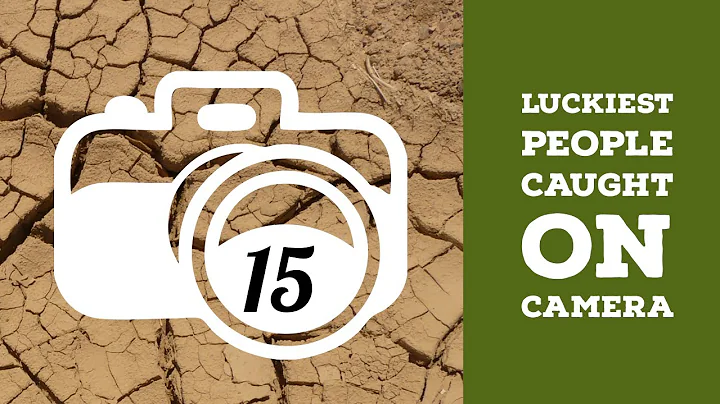 15 Luckiest people caught on camera || Nayan's world