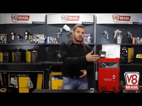 solda tig aço carbono Repuxadeira Elétrica Spotcar 830 - V8 Brasil