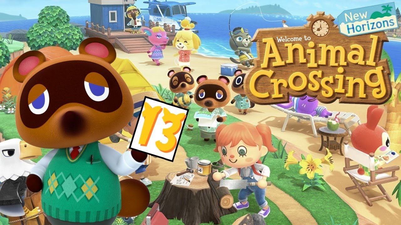 Animal Crossing New Horizons Part 13 Pâque en approche YouTube