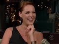 Katherine Heigl on David Letterman