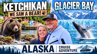 We FINALLY Saw a BEAR in Alaska! 🐻 | Glacier Bay & Ketchikan