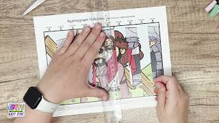 Learn How To Make A Religious Easter Agamograph Art Project