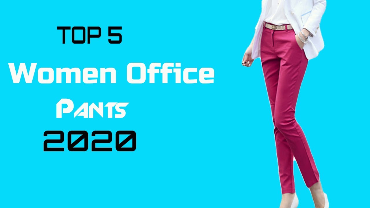 5 Best Office Pants For Women Women Wear to Work Pants Women Shop