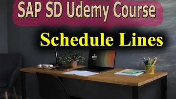 45-SAP SD Free Course:  what are schedule lines ?