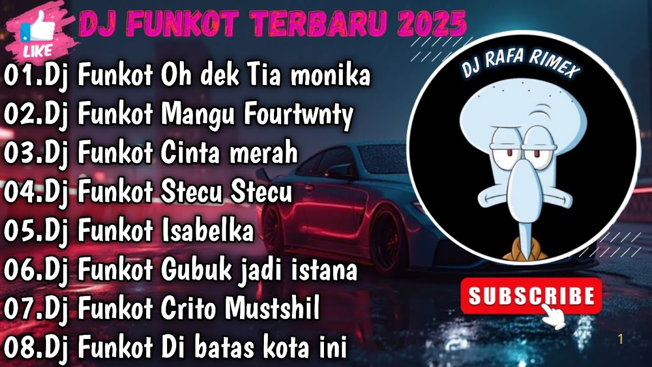 DJ TIKTOK TERBARU 2025 FUL BASS ▪︎ DJ FUNKOT X THAILAND OH DEK TIA MONIKA FUL BASS VIRAL 2025