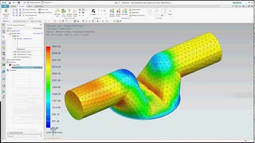 Flow analysis of a valve - Siemens NX