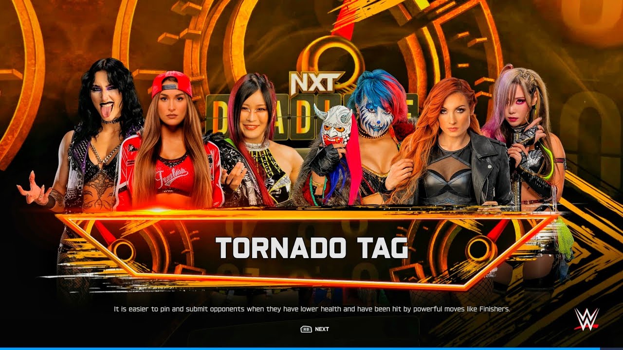 Nikki Bella, Rhea Ripley & Iyo Sky Vs Becky Lynch, Asuka & Kairi Sane ...