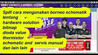 CARA MENGGUNAKAN BORNEO SCHEMATIC //CARA MENGOPRASIKAN BORNEO SCHEMATIC screenshot 4