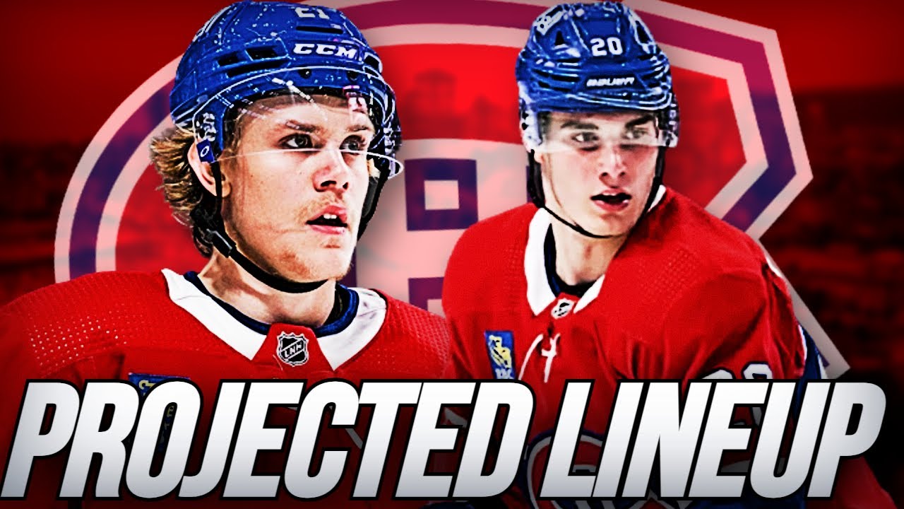 Montreal Canadiens 2021 Lineup