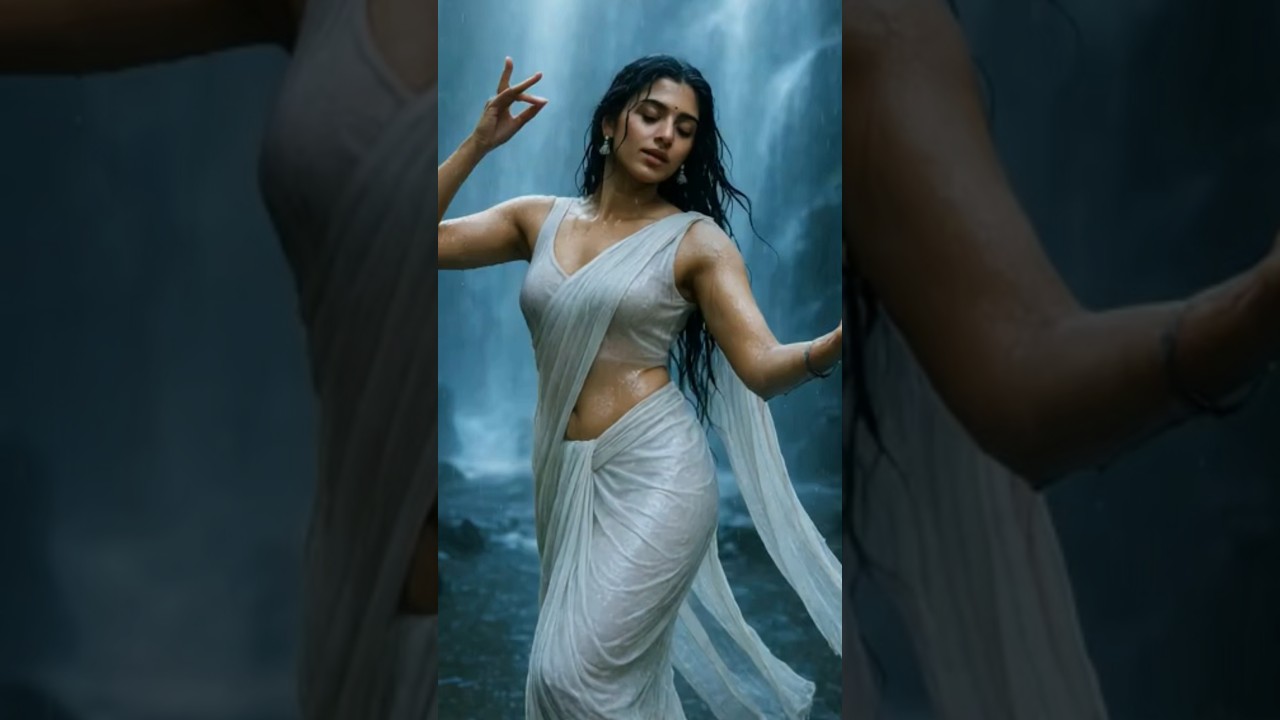 Unseen Mandakini Scene: She Vanished in the Waterfall (90s Clip)