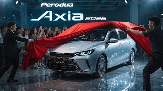 Perodua Axia 2026 Akhirnya Tampil Dengan Design Baru