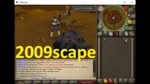 Crashed star mining │ 2009Scape │Remake of 2009 era RuneScape