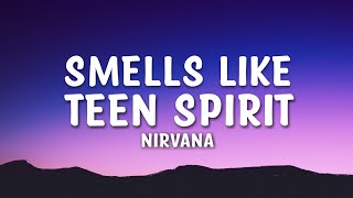 Video thumbnail of "Nirvana - Smells Like Teen Spirit Lyrics"