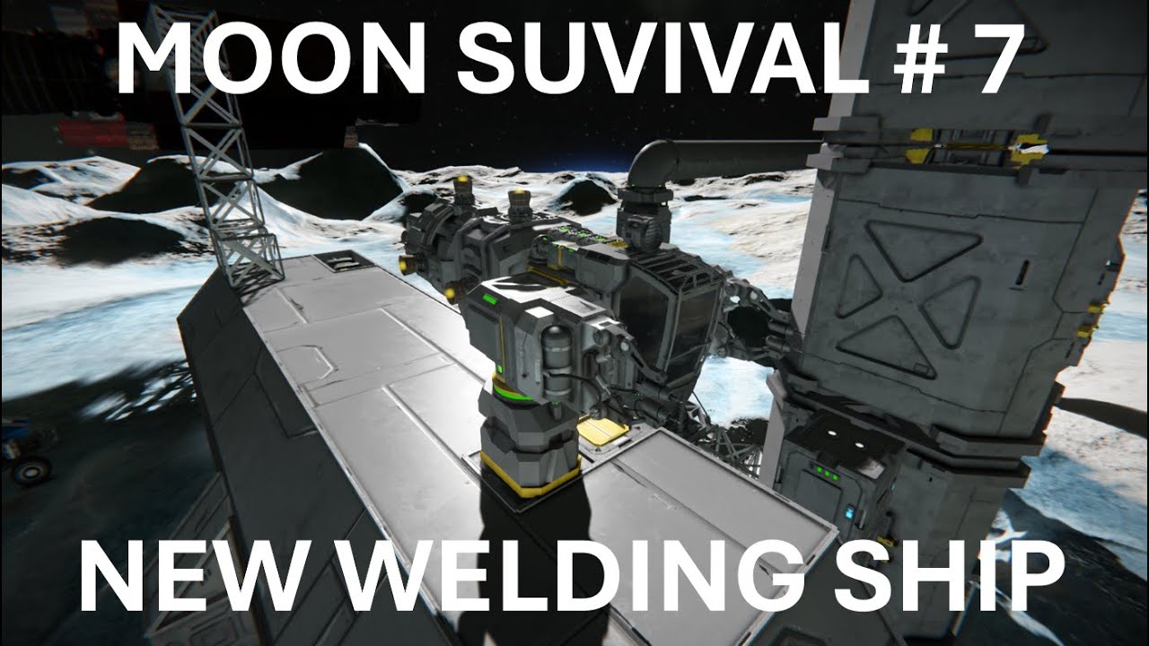 Space Engineers survival episode 7 new welder ship - YouTube