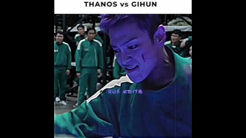 What if, THANOS was squid game season 1.🔥