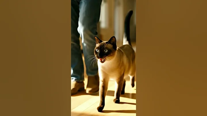 Video 11419121: siamese cat meowing, siamese cat love, kitty love