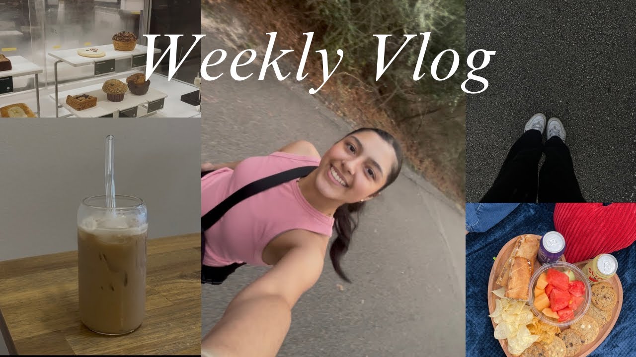 Spend the week with me: starbucks run, going on walks, picnic day, and more ⭐️🤍