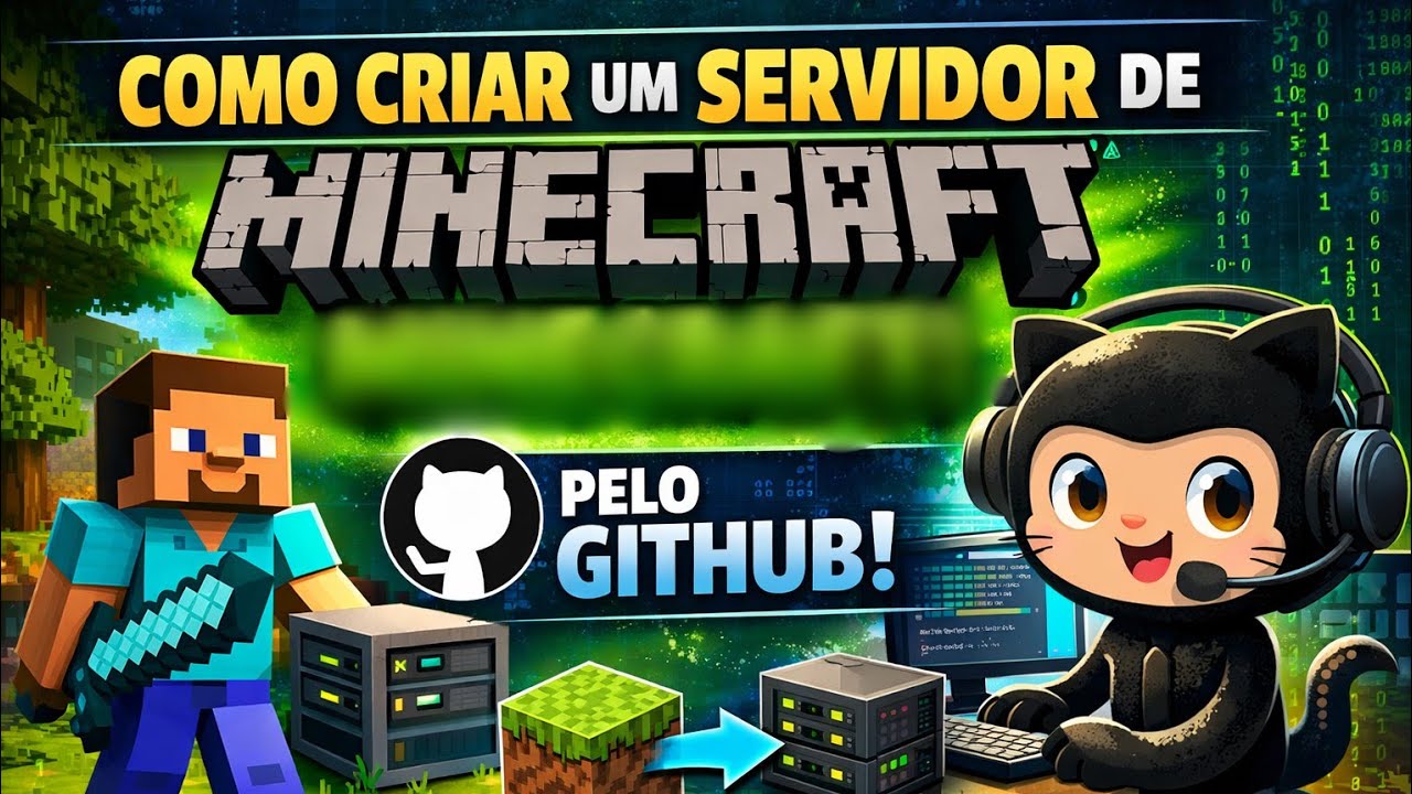 Como hospedar servidor de minecraft java/bedrock de graça hospedado ...