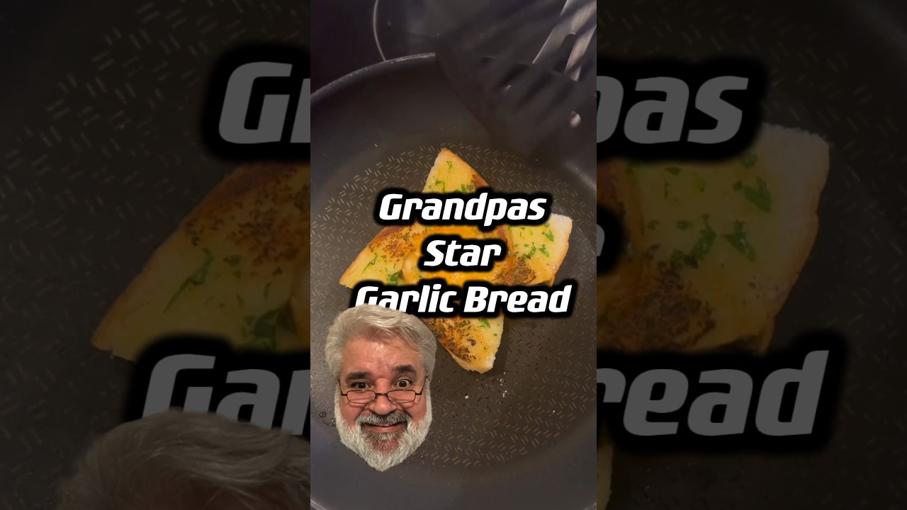 Grandpas starfish garlic bread 