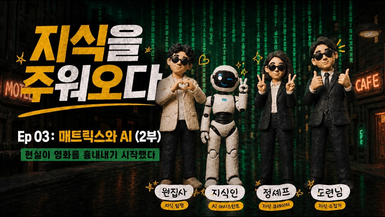 지식을 주워오다 EP.03 「현실이 영화를 흉내내기 시작했다」