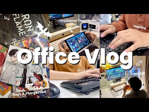 Office Vlog 🧑🏻‍💻 | วันทำงาน, กลับมาติด Dota 2, FE Three Houses รอภาคใหม่, Book & Manga Haul 🎮📚 thumbnail