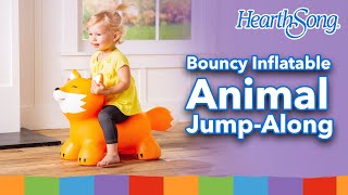 Keep Energetic Toddlers Happily Hopping on HearthSong’s Bouncy Inflatable Animal Jump-Along screenshot 1