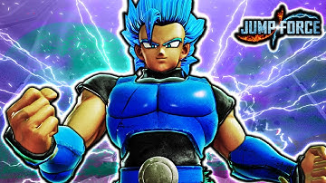 NEW SHALLOT IN JUMP FORCE! Shallot Goes Super Saiyan Blue Gameplay Mod (ALL TRANSFORMATIONS)