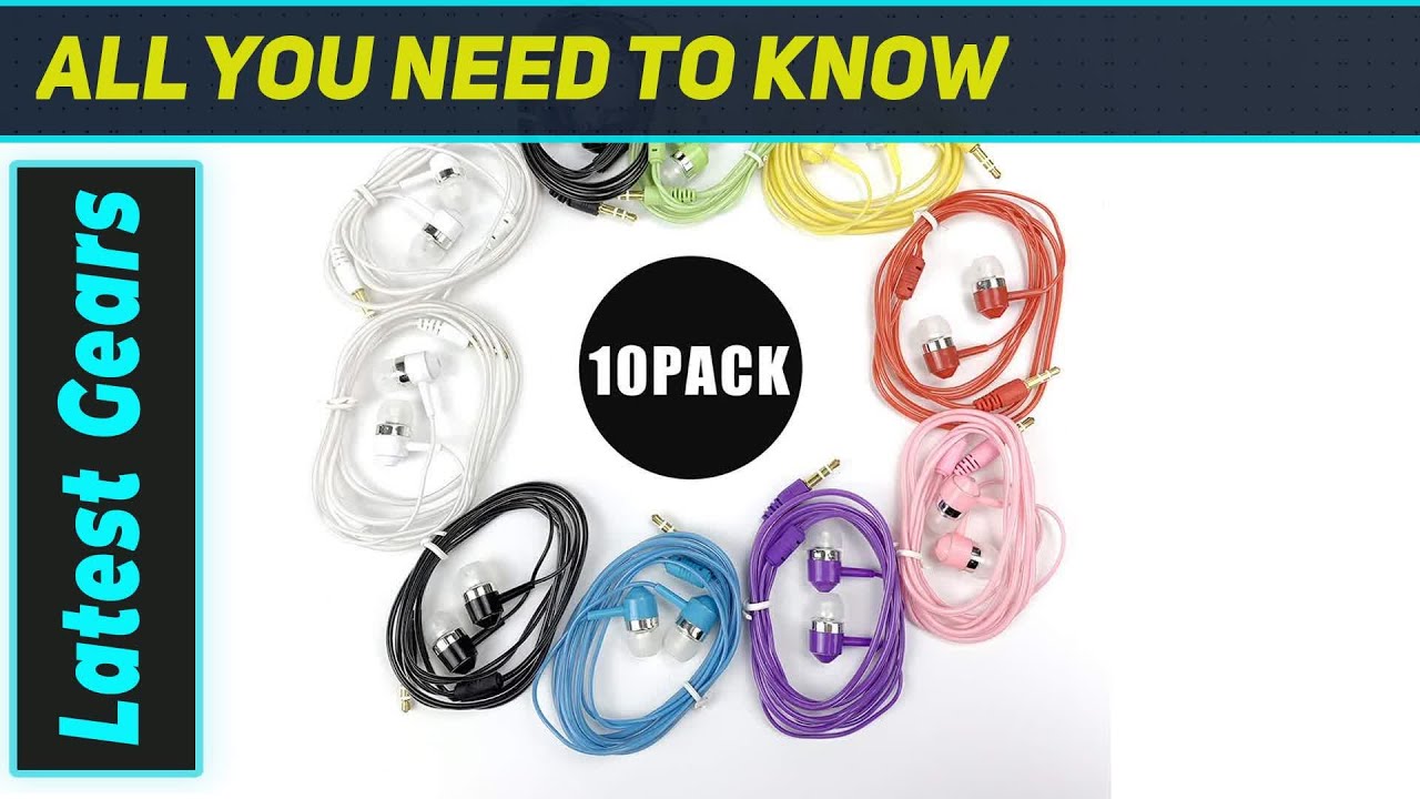 Best Budget Earbuds? ZXFYE 10-Pack Wired Earphones Tested!