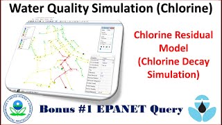 Famous Bonus Tutorial #1 | EPANET | Query on Water Quality Simulation | Chlorine Decay | Chlorine Residual Wealth