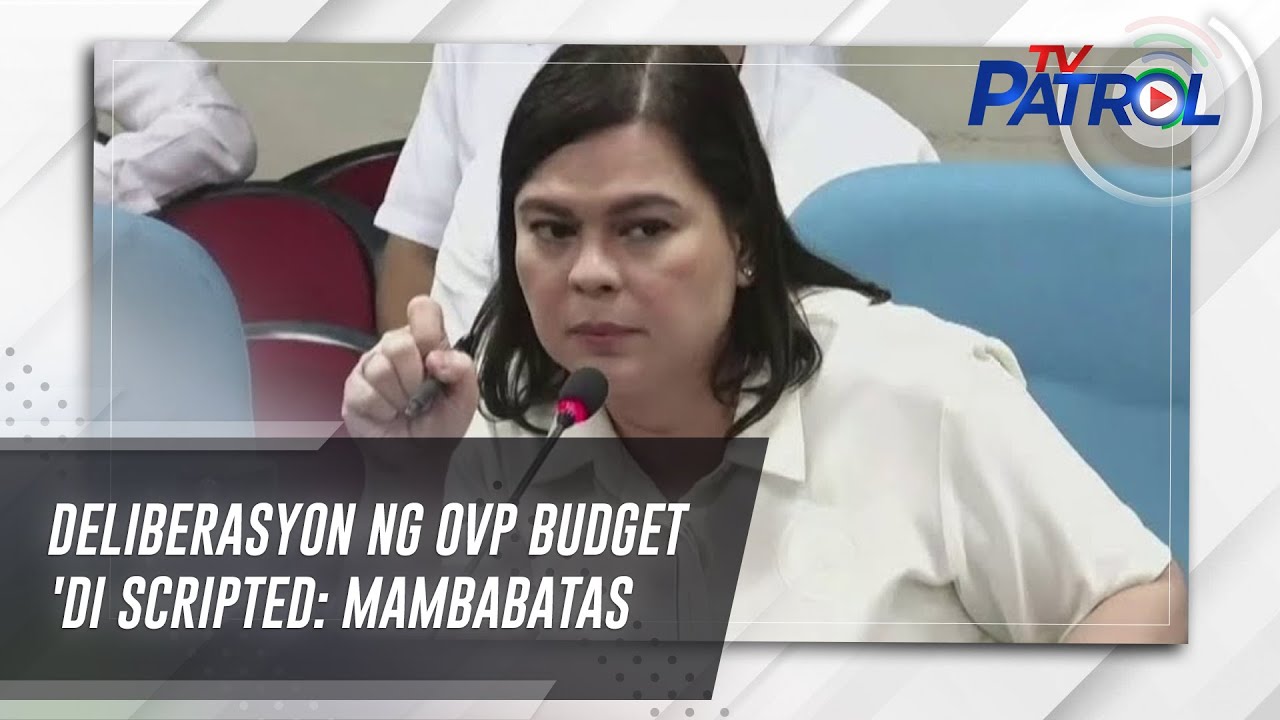 deliberasyon-ng-ovp-budget-di-scripted-mambabatas-tv-patrol-youtube