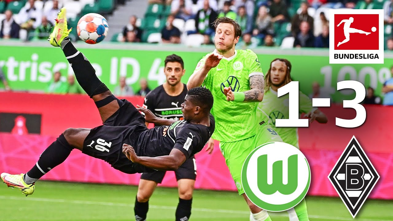 Bicycle Kick, Penalty Save & Joe Scally's Maiden Goal | VfL Wolfsburg vs. M'gladbach 1-3