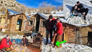 De zwaarste winter voor een nomadische moeder ❄️ Familie is alles