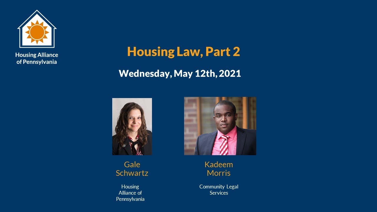 Housing Law, Part 2 YouTube
