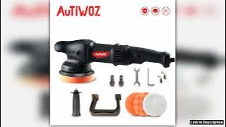 AUTIWOZ Car Polishing Machine Dual Action Car Polisher DA 920W High Power Random 9mm Random Orbital