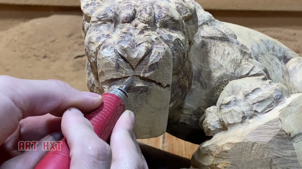 Wooden Leopard Statue | Symbol of Power & Elegance