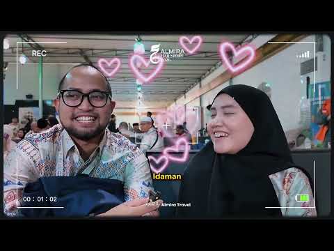 Cuplikan video Haru usai lempar jumroh
