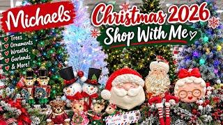 🎄 Michaels Christmas 2026 Shop With Me | NEW Christmas Decor SNEAK PEEK!