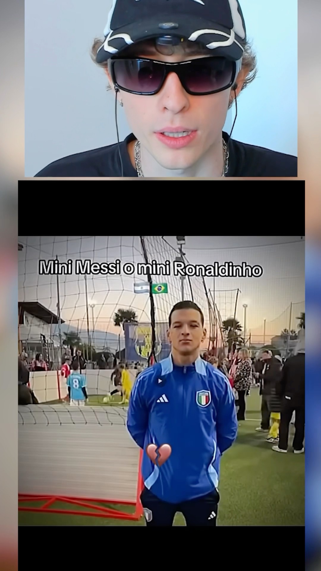 Mini MESSI o mini RONALDINHO❓?
