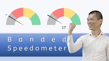 Banded Speedometer in Microsoft Excel| Excel Sifu