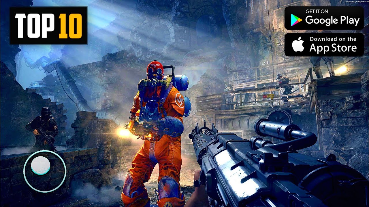 Top 10 BEST FPS Shooting Games For Android and iOS 2022 High Graphics (Online/Offline)