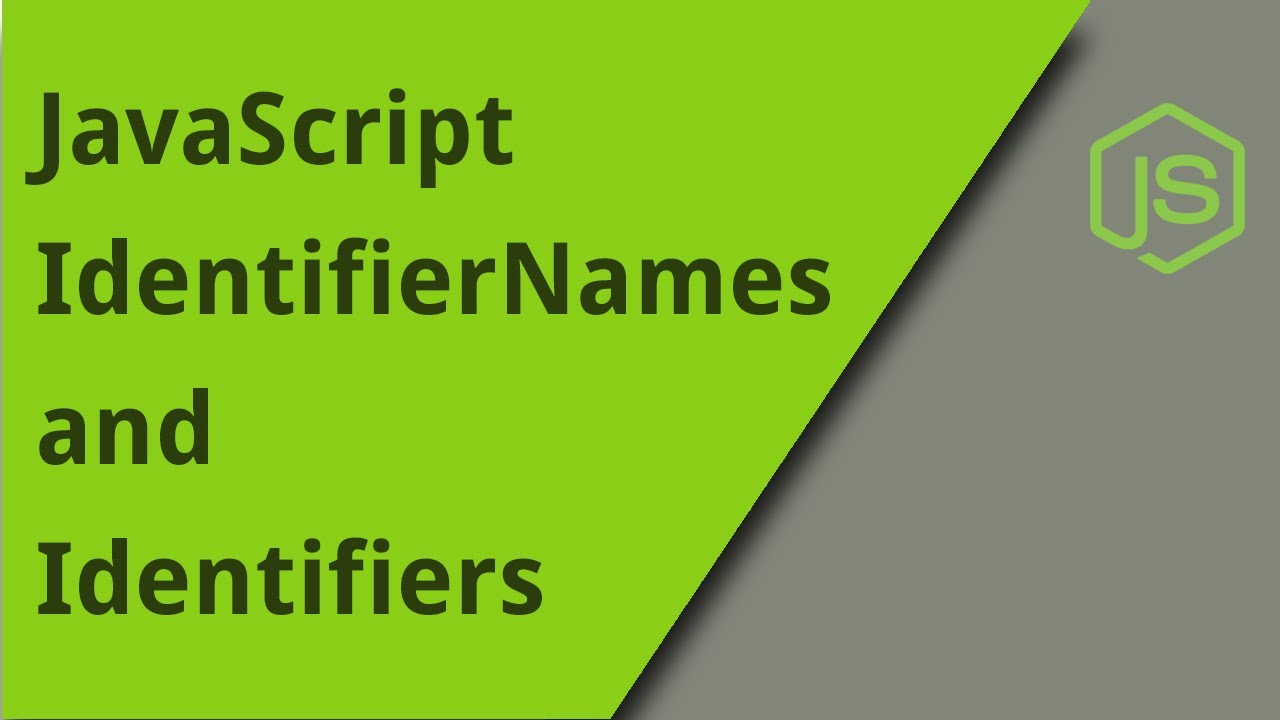 Variable And Property Names In Js