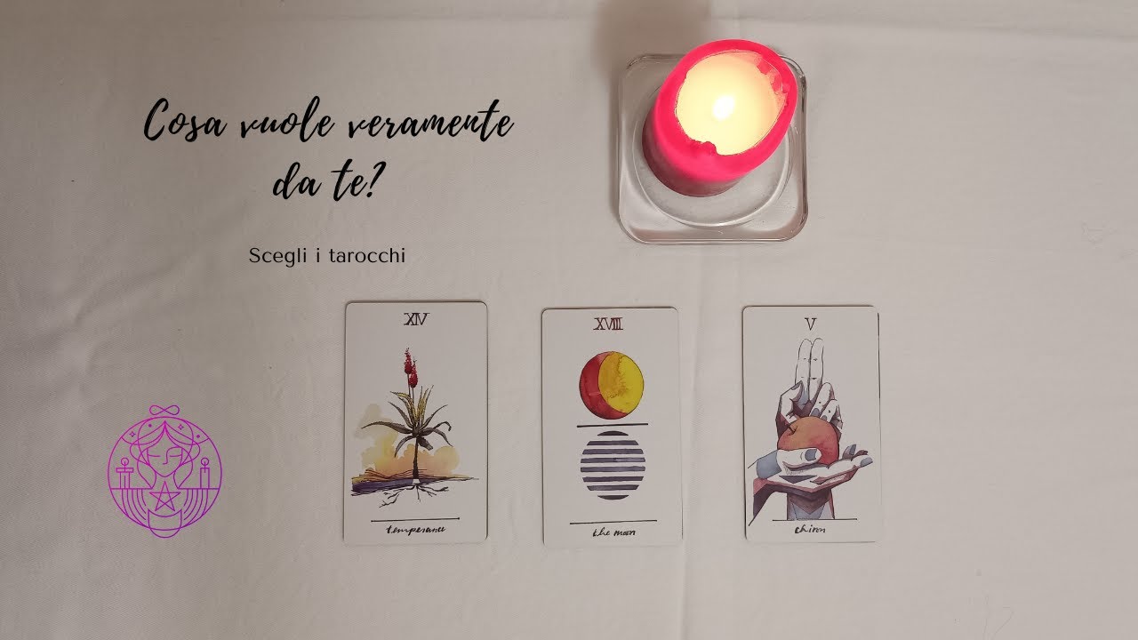 🧐❤ Cosa vuole VERAMENTE da te? 🔮 Scegli i tarocchi