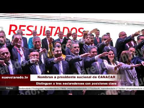 Nombran a presidente nacional de CANACAR; distinguen a tres neolaredenses con posiciones clave