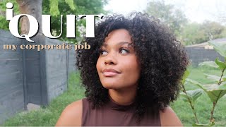 I quit my job...without another lined up // healing my mental health