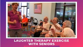 Laughter Therapy Exercise with Seniors | Laughter Yoga in Assisted Living screenshot 3