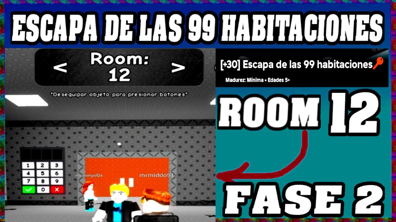 room-12-fase-2-escapa-de-las-99-habitaciones-roblox-gu-a-completa