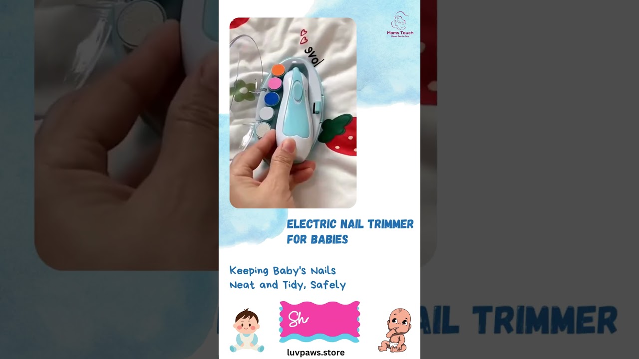 Trim with Confidence: The Perfect Baby Nail Trimmer